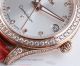 Perfect Replica Omega Constellation Rose Gold Diamond Bezel And Dial Women 33mm Watch (6)_th.jpg